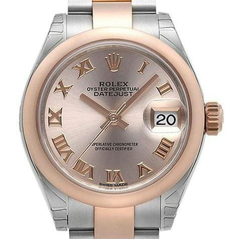 rolex roségold damen gebraucht|rolex dame datejust.